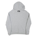 ADIDAS Mens Grey Cotton Blend Hoodie M Casual Pullover Sweatshirt Sportswear