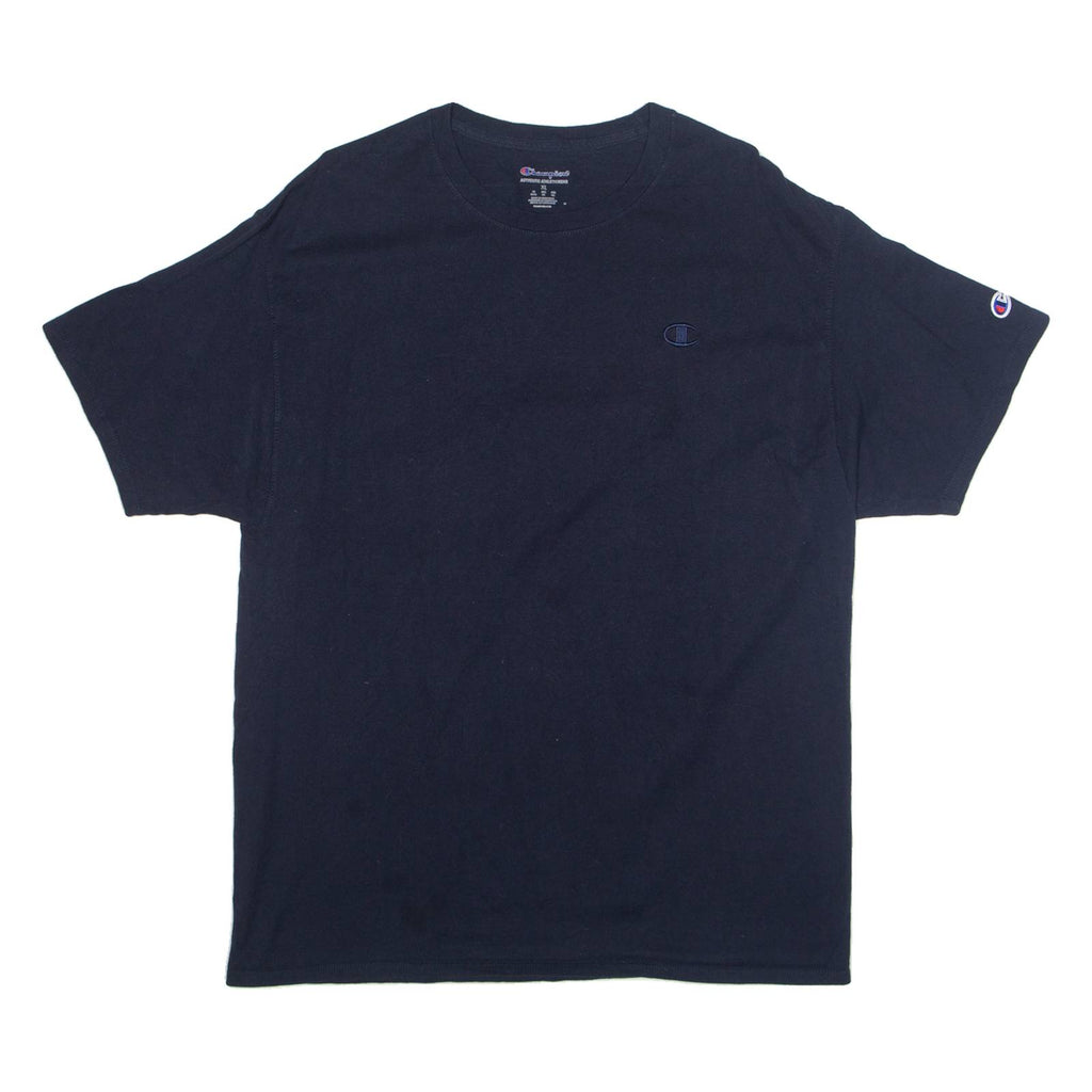 CHAMPION Mens T-Shirt Blue XL