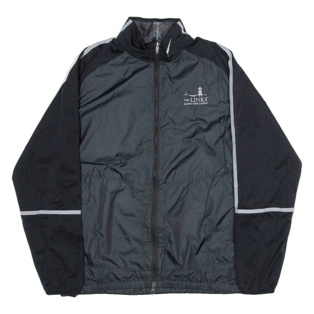 NIKE The Links Rising Star Casino Mens Shell Jacket Black L