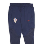 NIKE Mens Joggers Navy Blue Slim Tapered M W30 L28 HNS Crest Swoosh