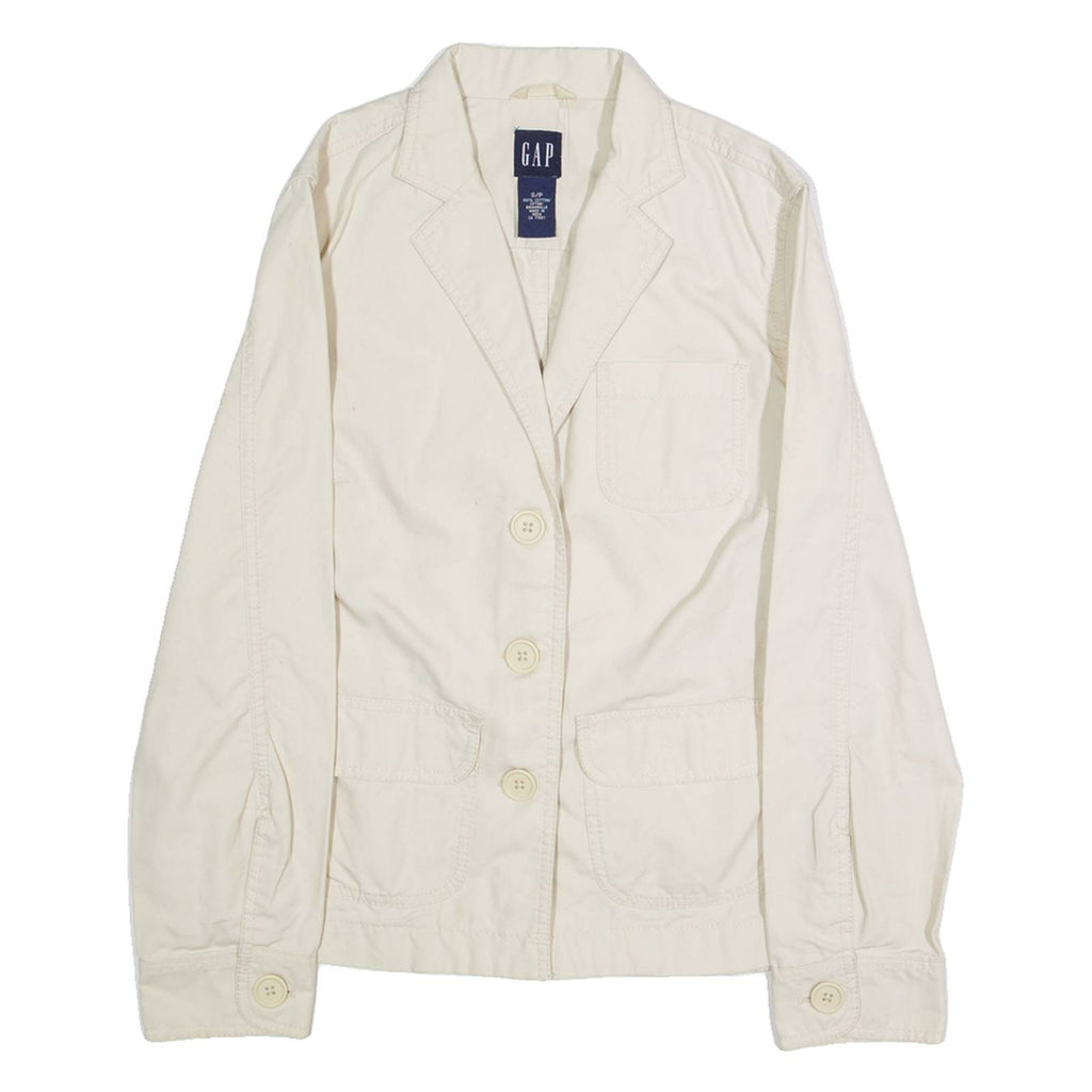 GAP Womens Blazer Jacket Beige S