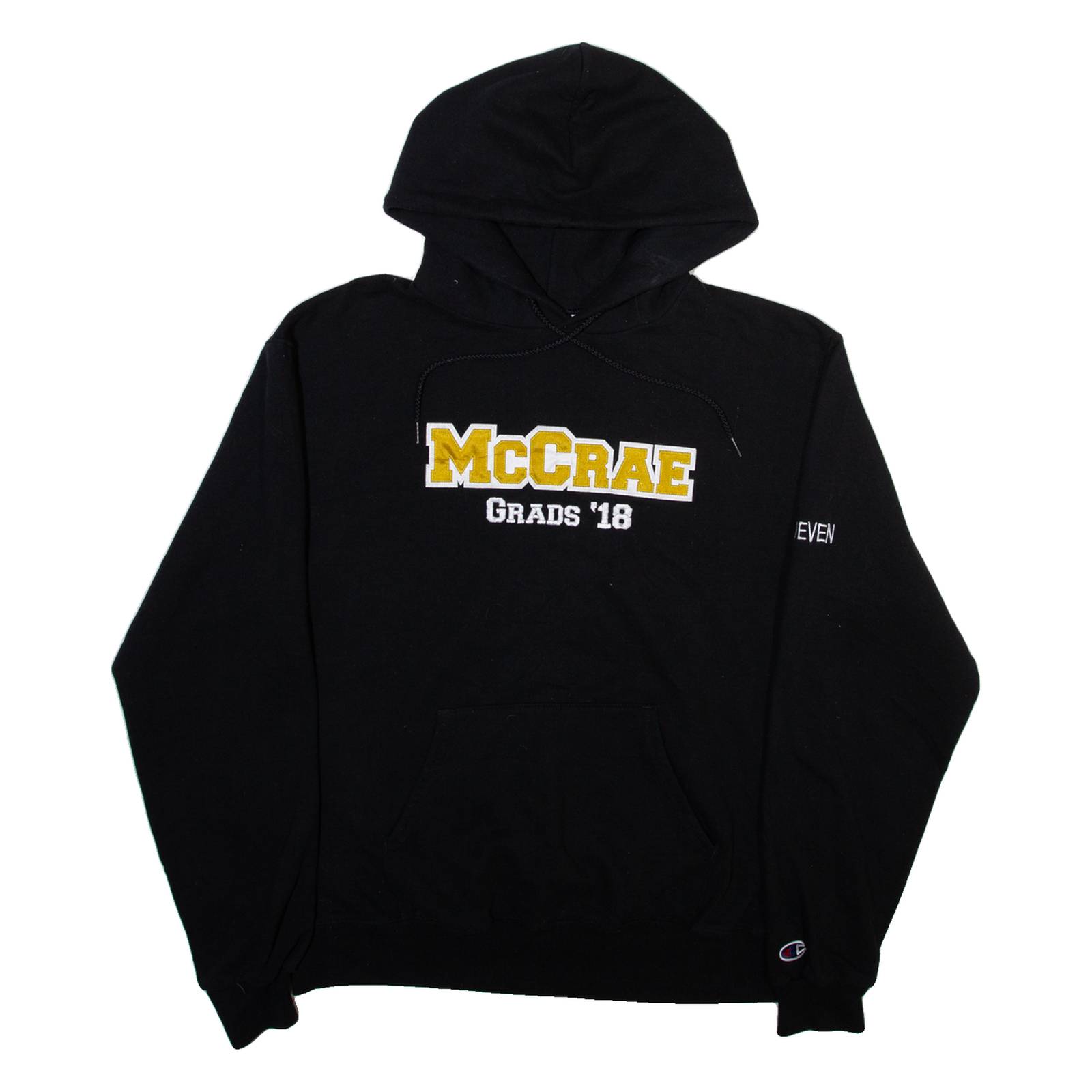 CHAMPION Mccrae Mens Black Hoodie M