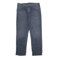 CARHARTT Mens Jeans Blue Regular Straight Denim Medium W38 L33 Workwear Zip