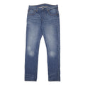 LEVI'S 501 Womens Jeans Blue Regular Straight Denim Medium W32 L32 Classic Fit
