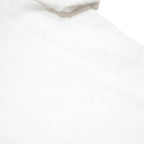 KAPPA Mens White Short Sleeve Plain Polo Shirt L Casual Cotton