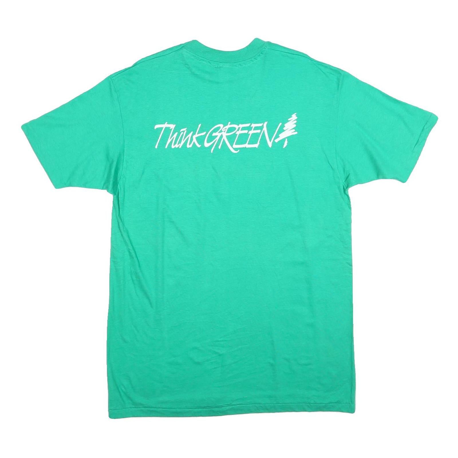 HANES Mens Green Seventh Annual Rodak Run T-Shirt XL Short Sleeve Crew Neck