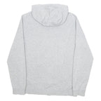NIKE Mens Grey Just Do It Full Zip Hoodie M Casual Sportswear Cotton Blend
