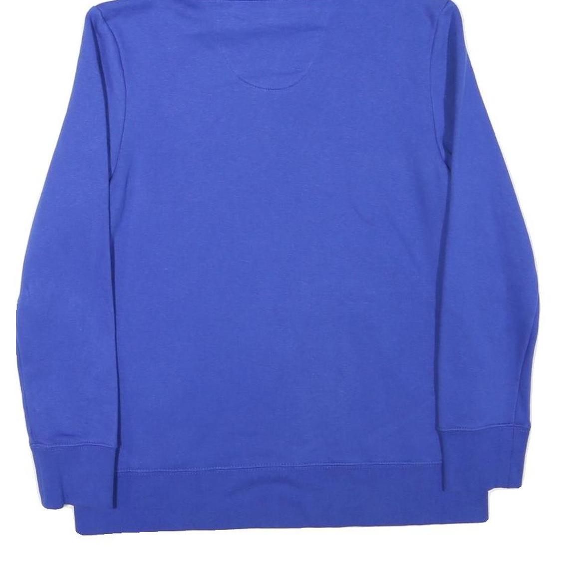 FANATICS Womens Blue Embry-Riddle Eagles Pullover Hoodie M Cotton Blend