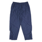 CHAMPION Mens Joggers Navy Blue XL W34 Lightweight Sportswear Elastic Waist