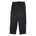 KJB Mens Polyester Blend Black Relaxed Fit Straight Trousers W32 L31 Comfortable