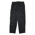 KJB Mens Polyester Blend Black Relaxed Fit Straight Trousers W32 L31 Comfortable