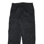 KJB Mens Polyester Blend Black Relaxed Fit Straight Trousers W32 L31 Comfortable