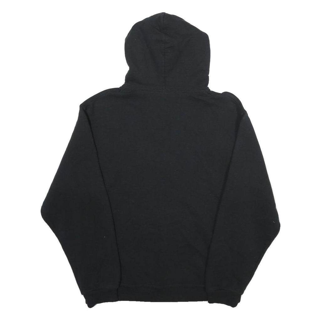 RUSSELL ATHLETIC Mens Black Falcons Softball Pullover Hoodie M Cotton Blend