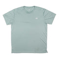NEW BALANCE Mens Light Green Sports T-Shirt L Short Sleeve Crew Neck Lightweight