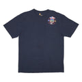 CARHARTT Mens Navy Williams Fire Graphic T-Shirt M Short Sleeve Crew Neck