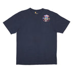 CARHARTT Mens Navy Williams Fire Graphic T-Shirt M Short Sleeve Crew Neck