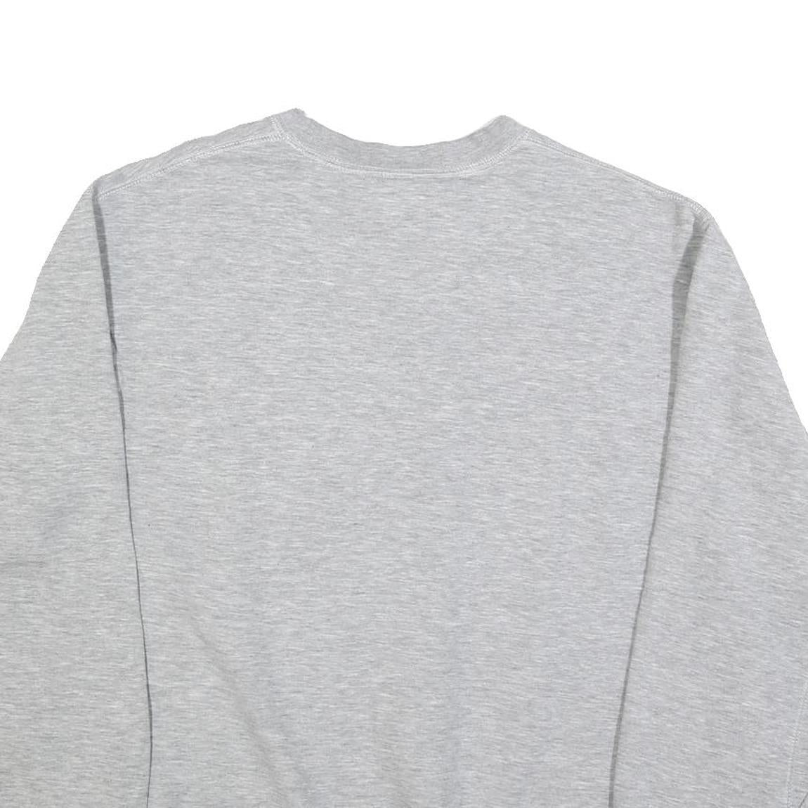 NFL Mens Grey Cotton Blend Crew Neck L Sweatshirt Horseshoe Logo Pullover