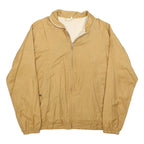 JACK'S Mens Beige Cotton Blend Zip Jacket M Plain Casual Lightweight