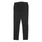 LEVI'S Womens Black Slim Skinny Denim Jeans Cotton Blend W26 L27 Stretch Zip
