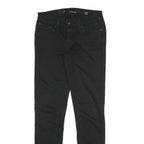 LEVI'S Womens Black Slim Skinny Denim Jeans Cotton Blend W26 L27 Stretch Zip