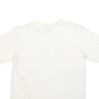 NAUTICA Mens White Graphic T-Shirt L Short Sleeve Crew Neck Cotton L