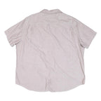 LEVI'S Mens Light Grey Cotton Blend Shirt 2XL Casual Button-Up Pocket