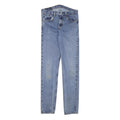LEVI'S Mens Slim Fit Blue Denim Cotton Blend Jeans W27 L30 Classic Zip Pocket