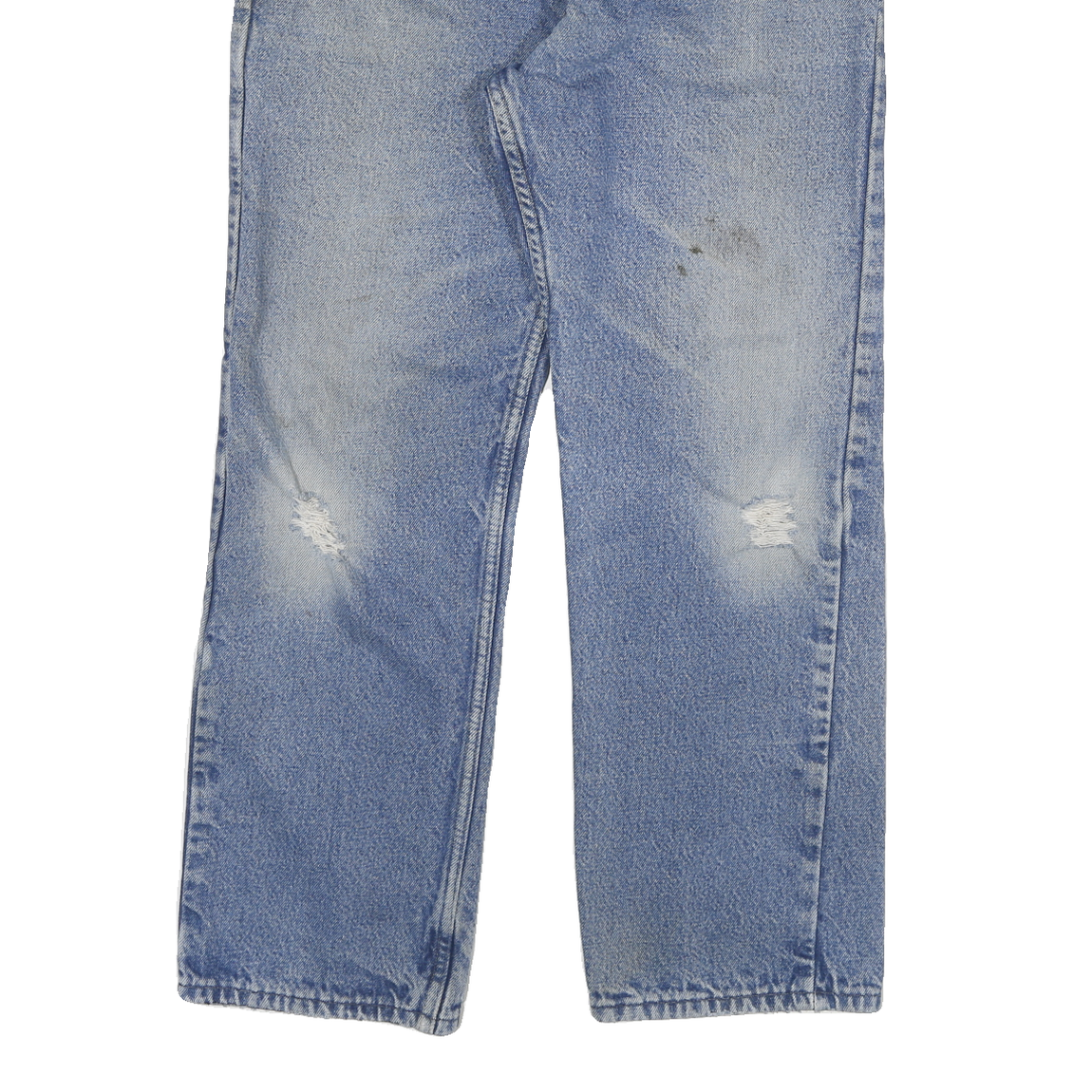 CARHARTT Mens Jeans Blue Regular Straight Denim Light W32 L27 Workwear Casual