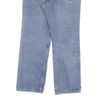 CARHARTT Mens Jeans Blue Regular Straight Denim Light W32 L27 Workwear Casual