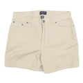 NAUTICA Womens Shorts Beige Casual Plain M W30 Cotton Blend Comfort Style