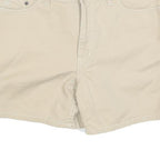 NAUTICA Womens Shorts Beige Casual Plain M W30 Cotton Blend Comfort Style