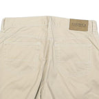 NAUTICA Womens Shorts Beige Casual Plain M W30 Cotton Blend Comfort Style