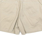 NAUTICA Womens Shorts Beige Casual Plain M W30 Cotton Blend Comfort Style