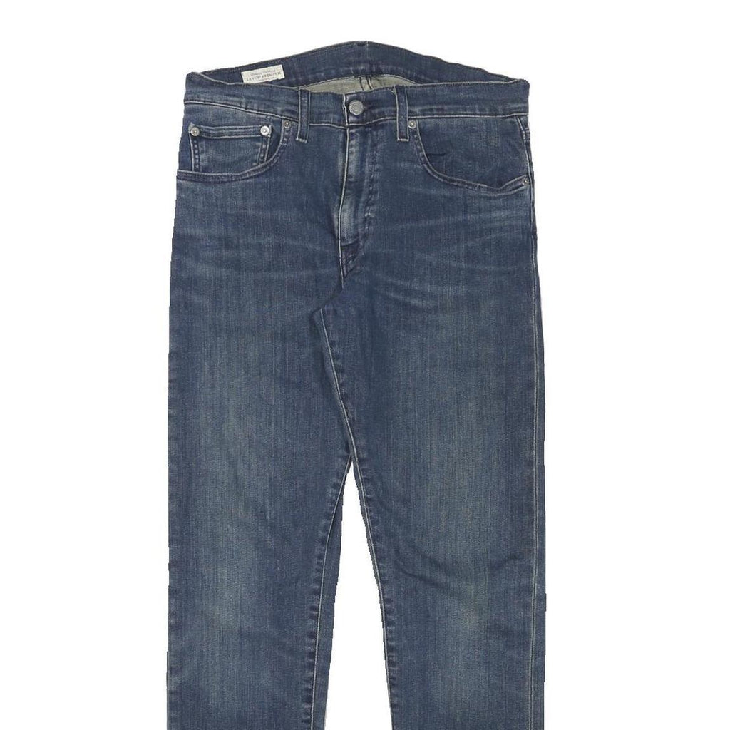 LEVI'S Mens Slim Blue Denim Light Wash Jeans W29 L29 Zip Closure Classic Fit