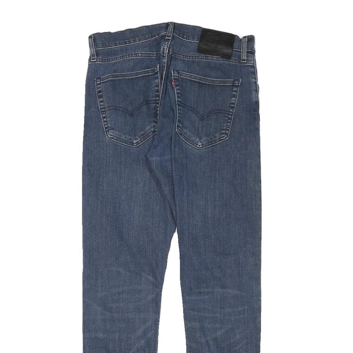 LEVI'S Mens Slim Blue Denim Light Wash Jeans W29 L29 Zip Closure Classic Fit