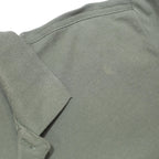 KAPPA Mens Green Short Sleeve Plain Polo Shirt L Classic Cotton Casual