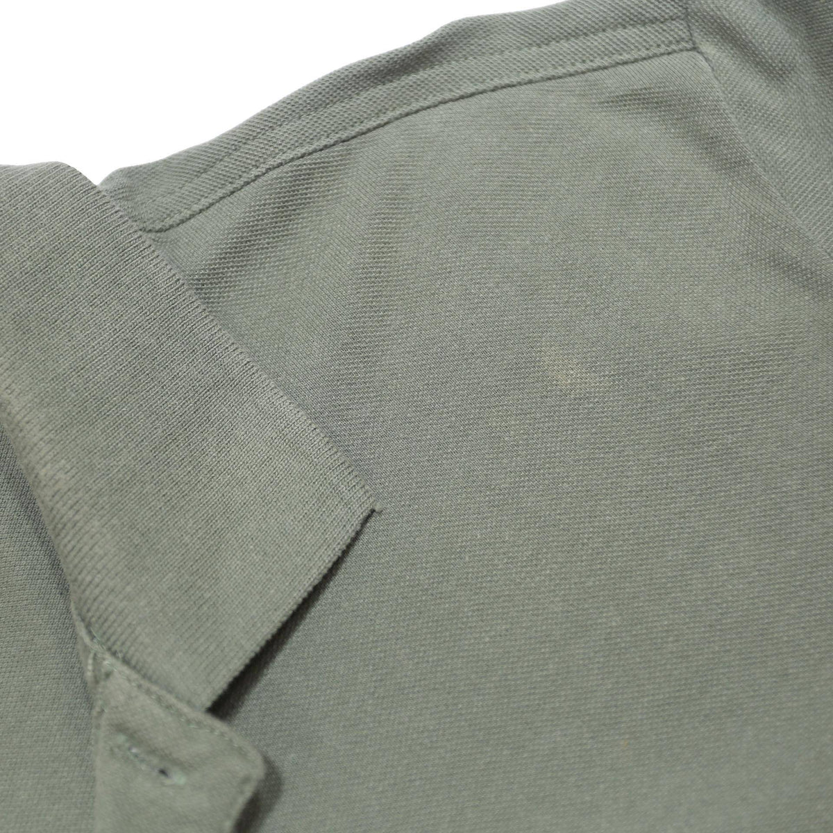 KAPPA Mens Green Short Sleeve Plain Polo Shirt L Classic Cotton Casual