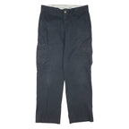 DICKIES Cargo Mens Trousers Grey Regular Straight W30 L30