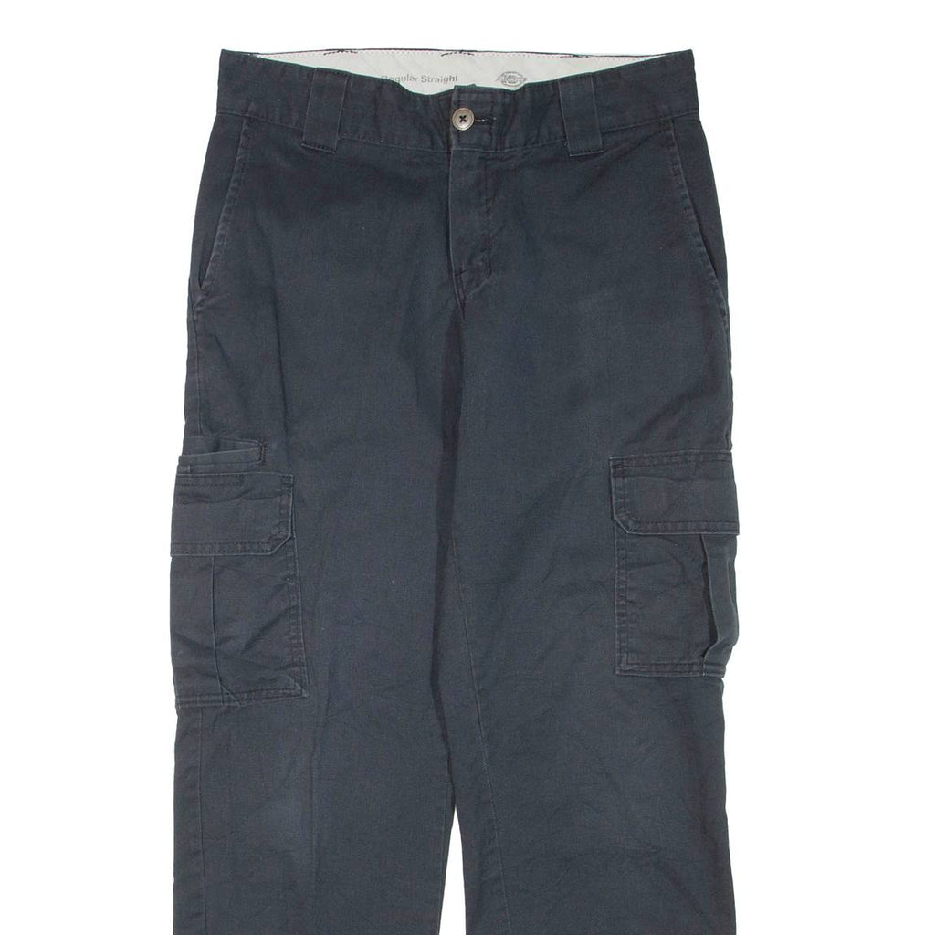 DICKIES Cargo Mens Trousers Grey Regular Straight W30 L30