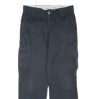 DICKIES Cargo Mens Trousers Grey Regular Straight W30 L30