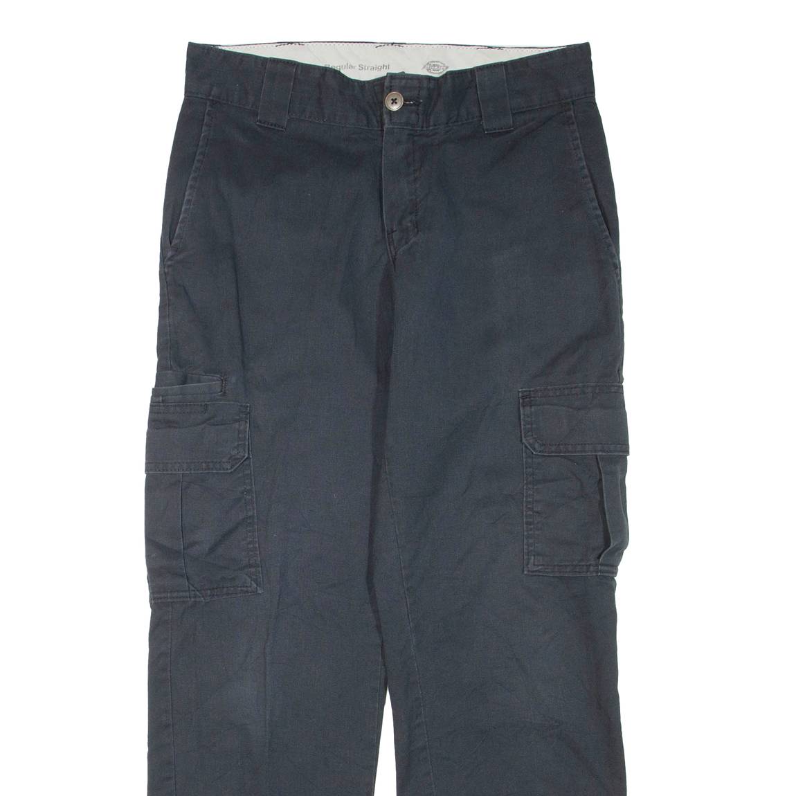 DICKIES Cargo Mens Trousers Grey Regular Straight W30 L30