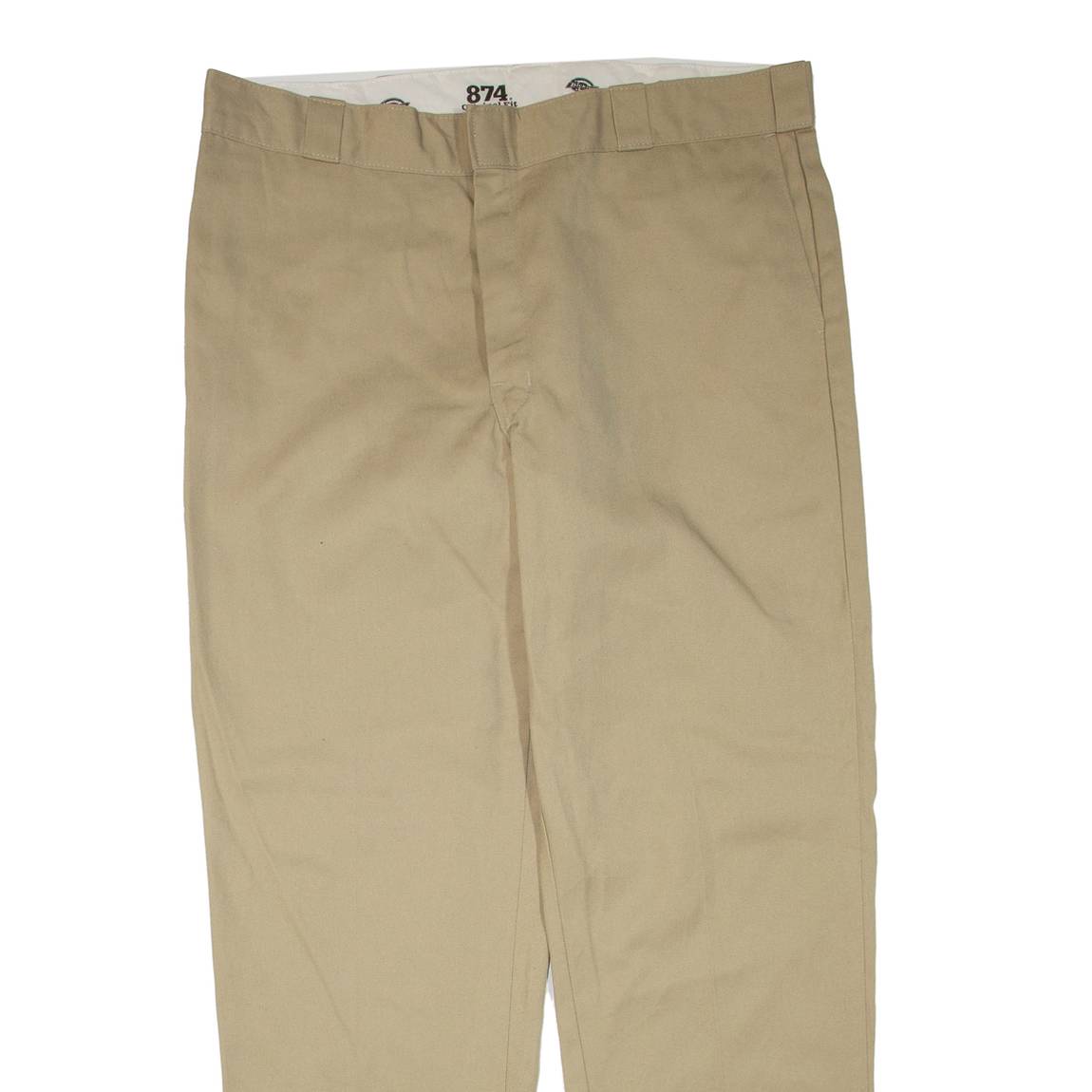 DICKIES Mens Trousers Beige Regular Straight W40 L32