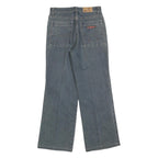 BXH Womens Relaxed Blue Denim Jeans W29 L29 Patch Pocket Zip Closure