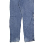 WRANGLER Mens Regular Fit Blue Denim Jeans W34 L32 Classic Cotton Blend Zip