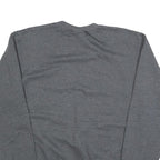CHAMPION Mens Grey Pullover Sweatshirt M Classic Logo Cotton Blend Comfort