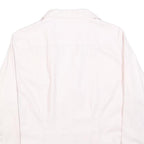 JAEGER Womens White Shirt Long Sleeve Collared Button Neck UK 14 Classic Cotton