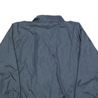 AUBURN SPORTSWEAR Mens Navy Blue Jacket XL Polyester Plain Button Casual