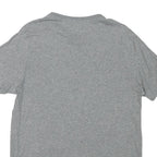 PUMA Mens Grey Athletic T-Shirt M Short Sleeve Crew Neck Cotton Blend Sportswear