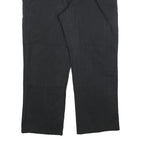 DICKIES Mens Cotton Blend Black Regular Fit Straight Leg Trousers W40 L30
