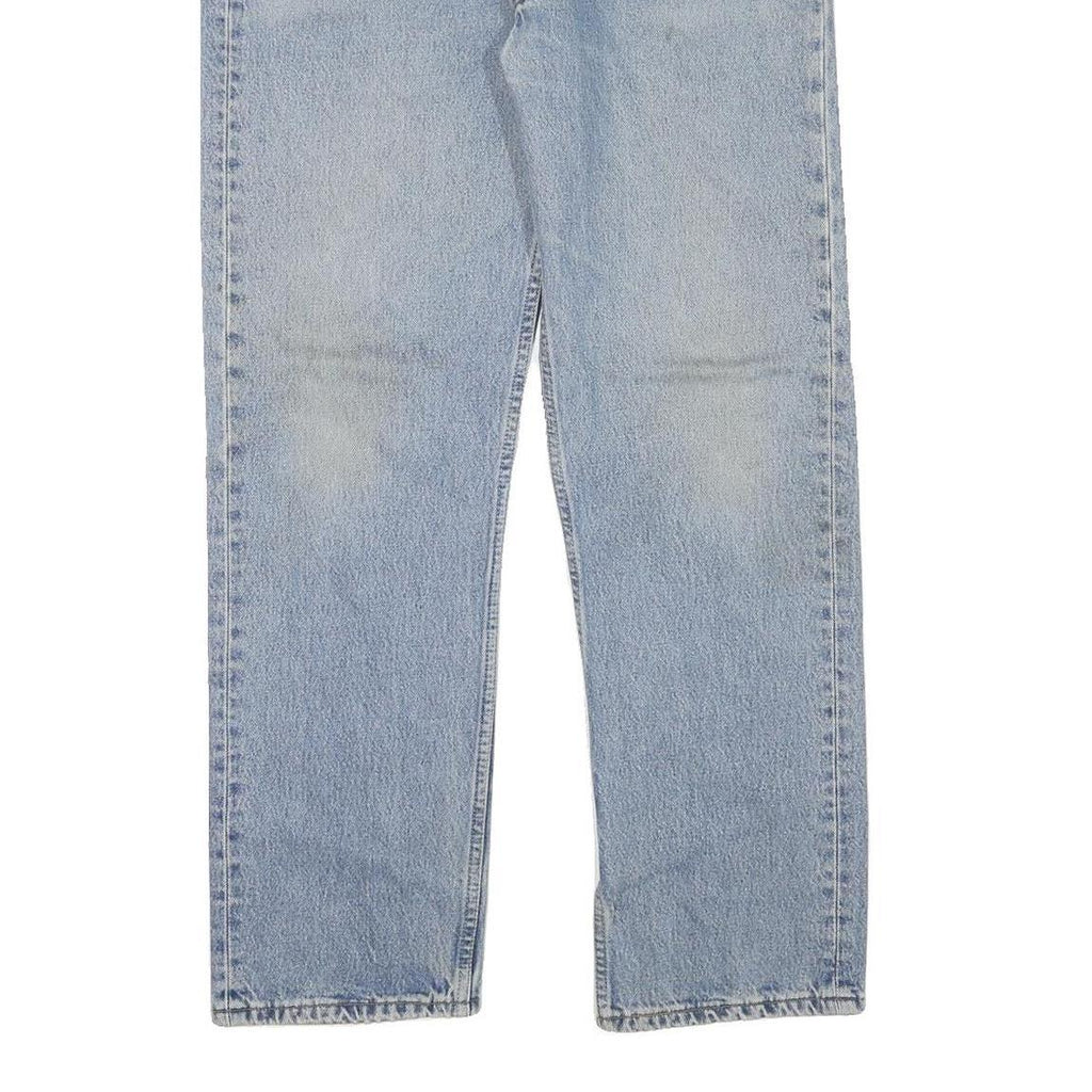 LEVI'S 501 Mens Jeans Blue Regular Straight Denim Medium W34 L31 Classic Button